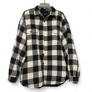 Buffalo Plaid Flannel Quilted Shacket